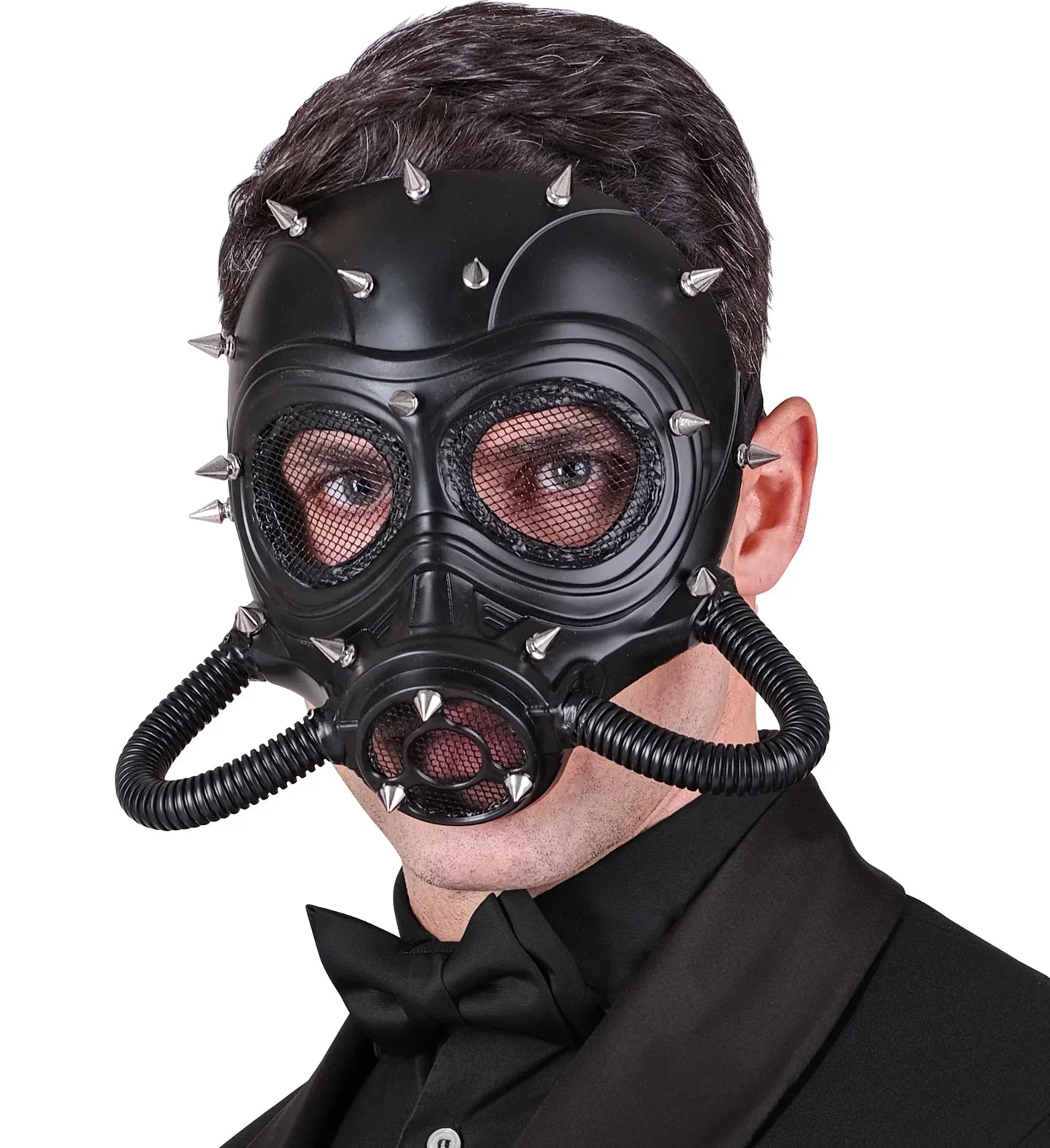 Máscara de Gas Steampunk Negra con Pinchos Steampunk Widmann