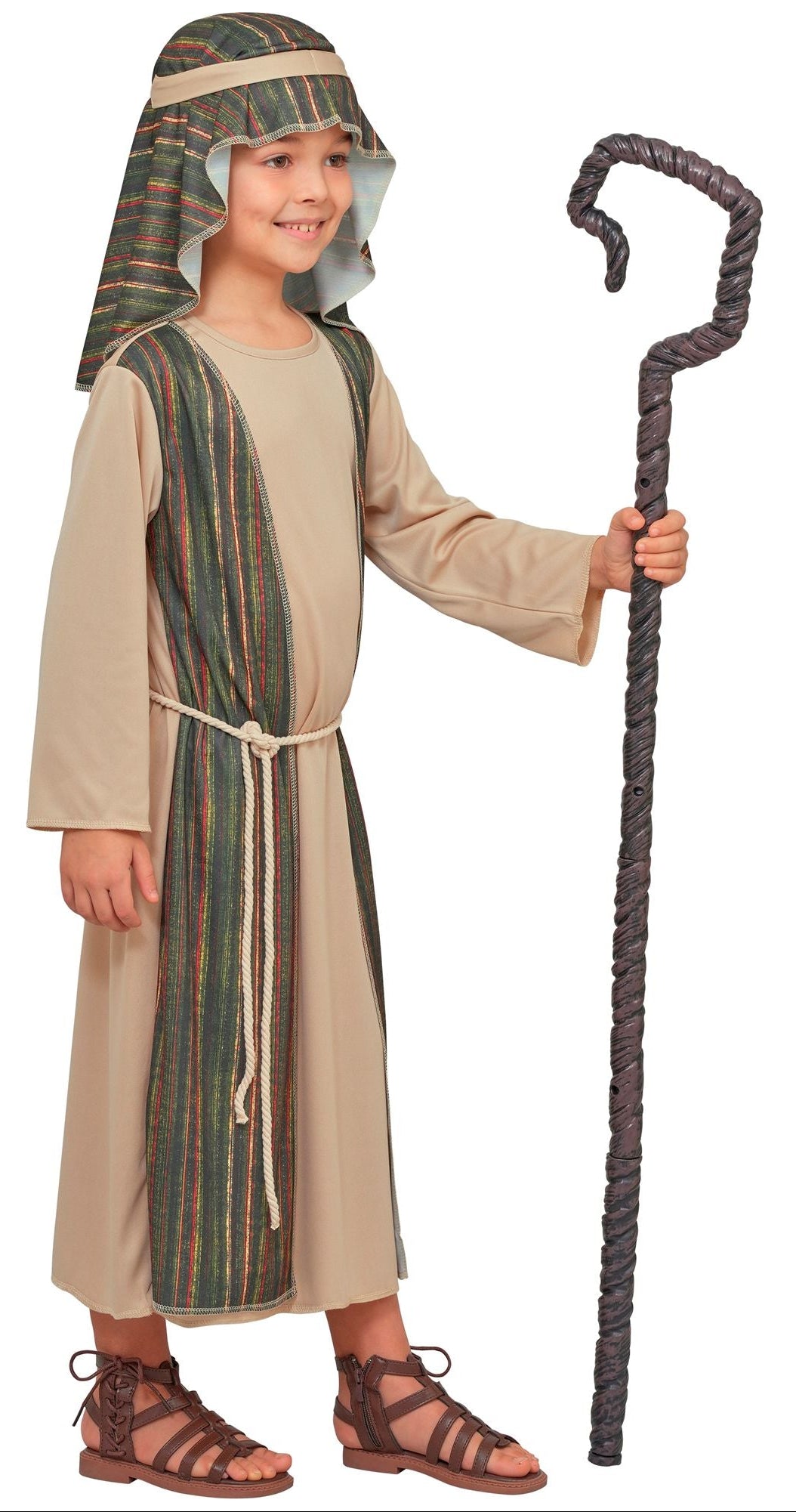 Kostüm Pastor für Kinder in Grün