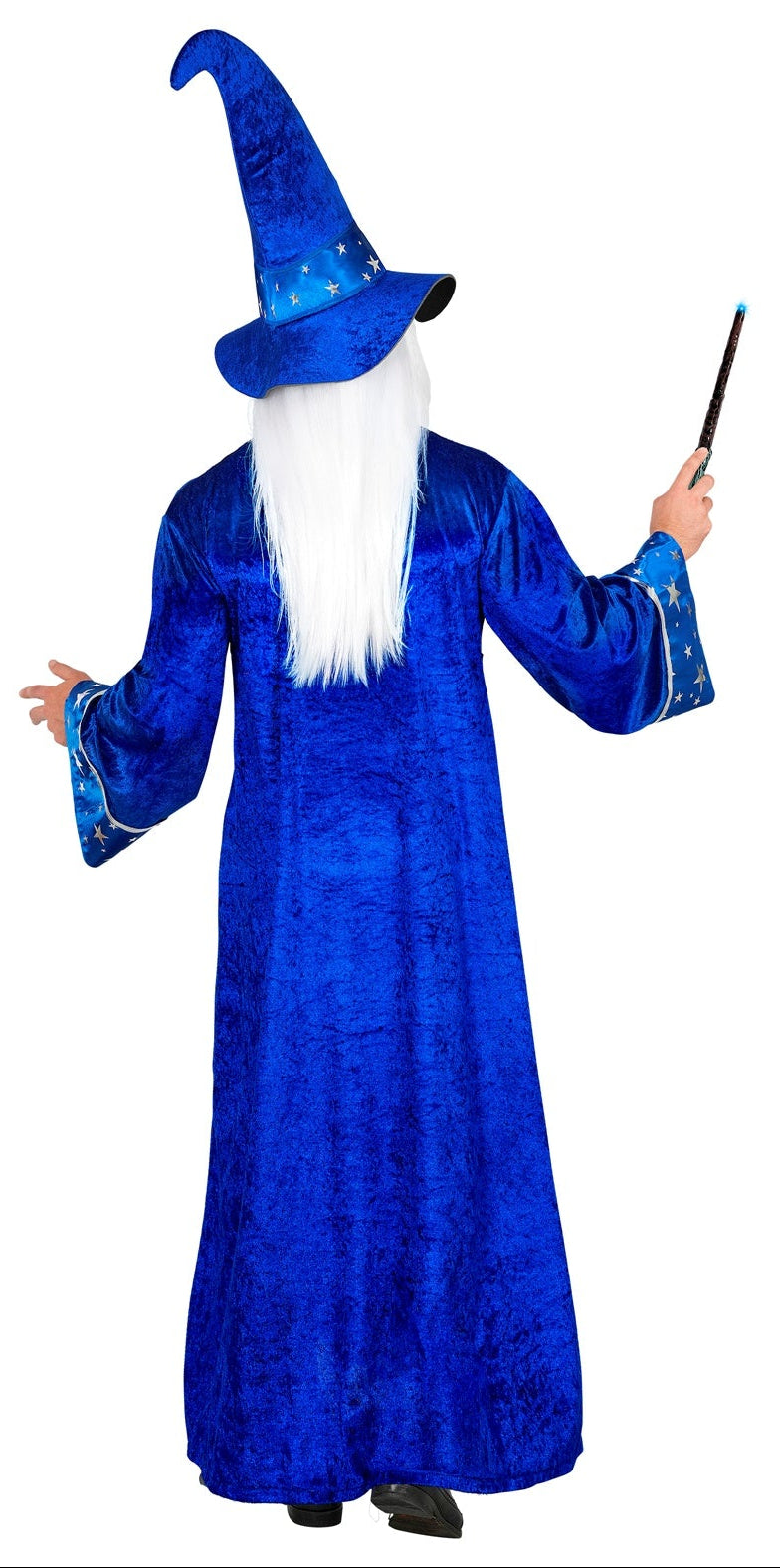 Kostüm Magier Fantasy Merlin für Erwachsener