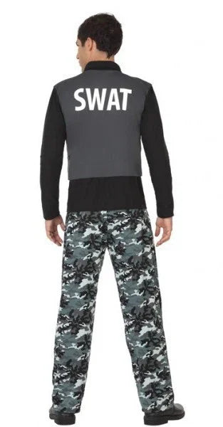 Disfraz de SWAT para Hombre Polis y presos Atosa