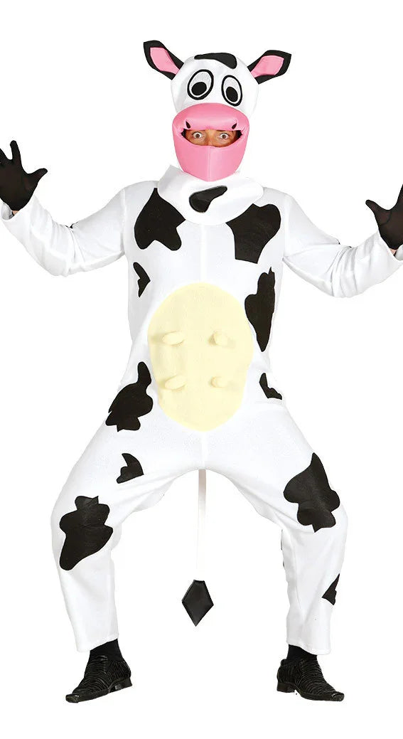 Disfraz de Vaca Morritos para Adulto Animales Guirca