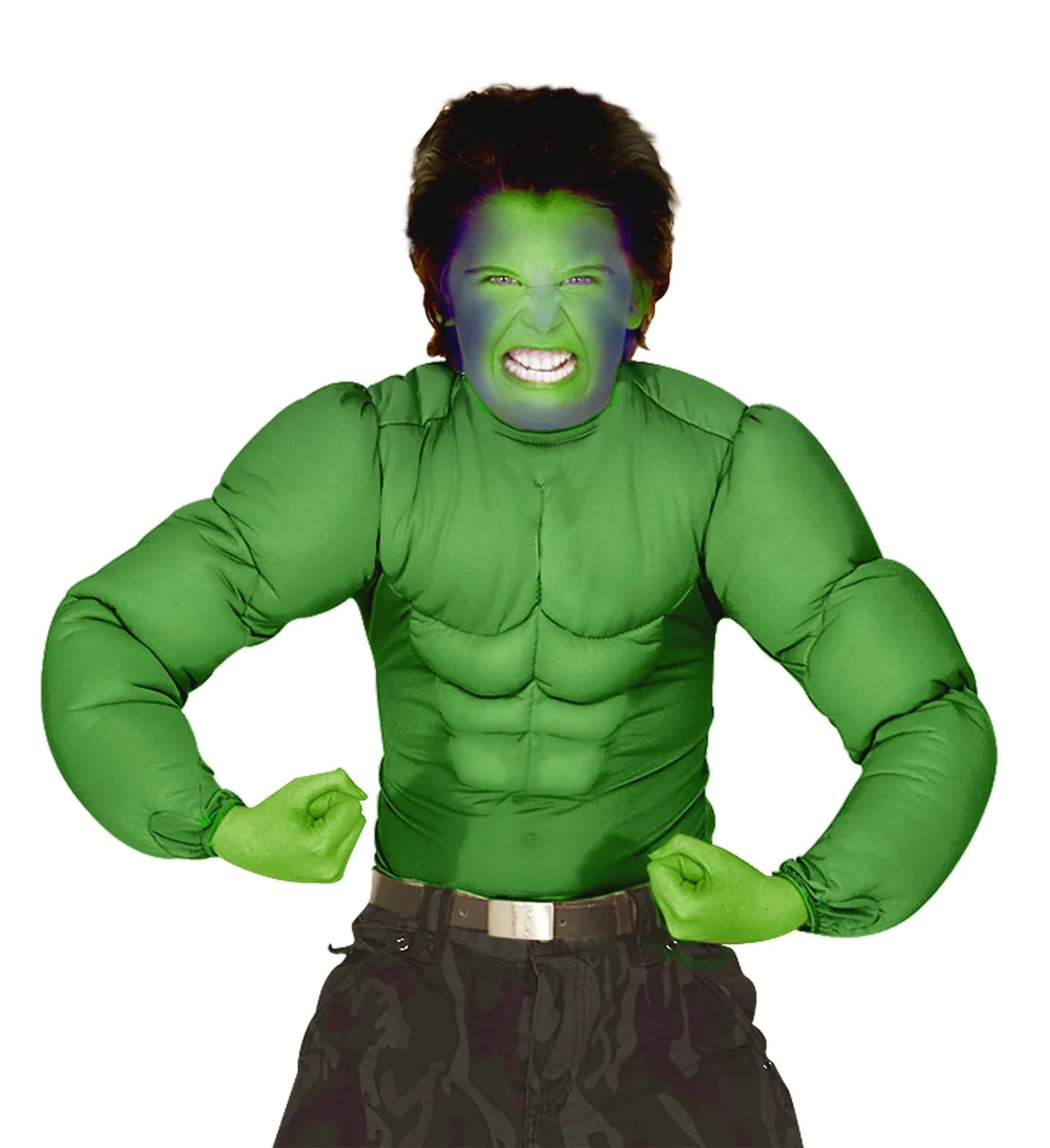 Cuerpo Musculoso Verde para Niño INFANTILES Widmann
