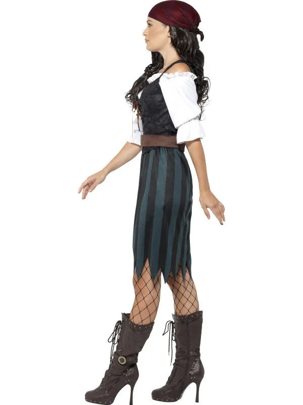 Disfraz de Pirata del Caribe para Mujer Piratas Smiffys