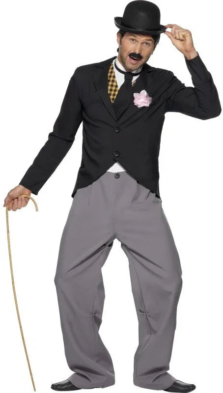 Disfraz de Charlie Chaplin para Hombre Personajes de la tele Smiffys