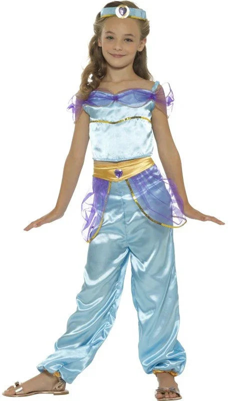 Disfraz de Princesa Jasmine para Niña Princesas y Príncipes Infantiles Smiffys