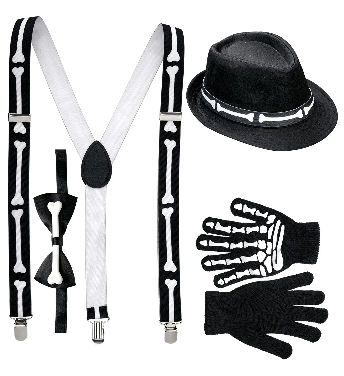 Kit de Accesorios de Esqueleto Esqueletos Widmann