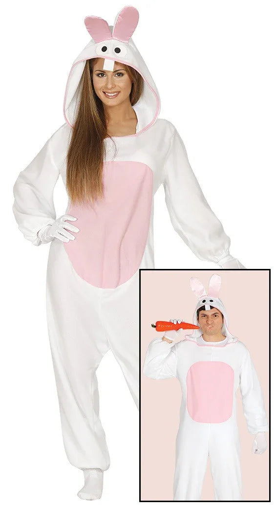 Disfraz de Conejo Pijama para Adulto Conejo Guirca