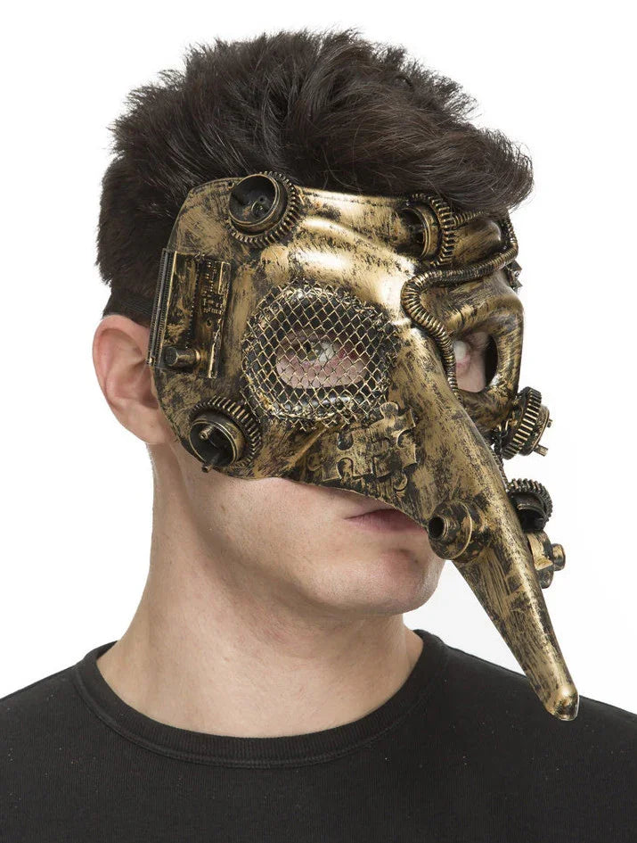 Máscara Veneciana Steampunk Steampunk Viving