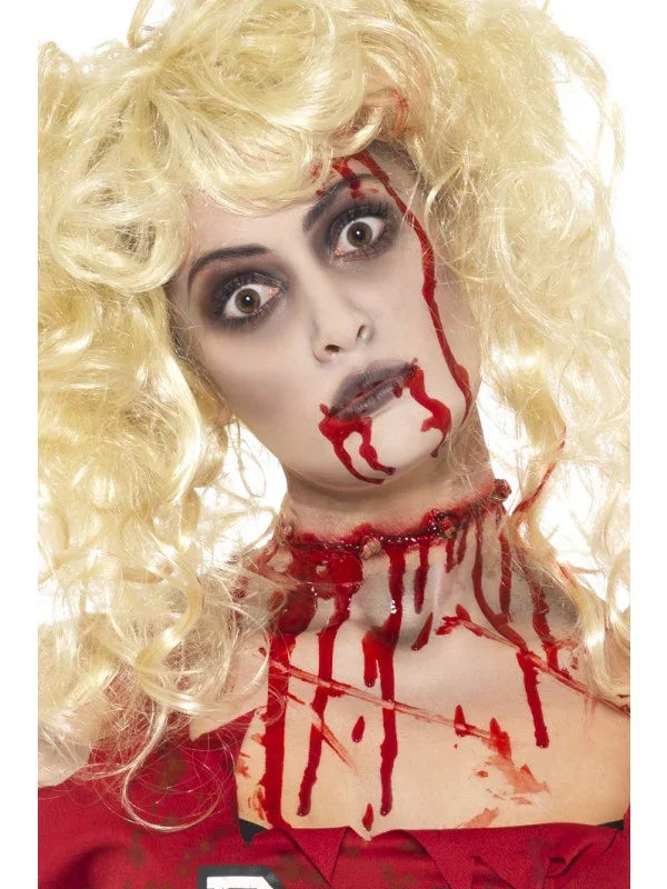 Kit de Maquillaje Zombi con Cápsulas de Sangre Kits de Maquillaje Smiffys