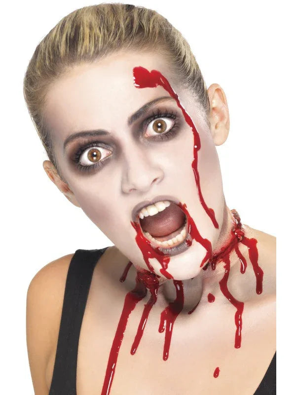 Kit de Maquillaje Zombi con Cápsulas de Sangre Kits de Maquillaje Smiffys