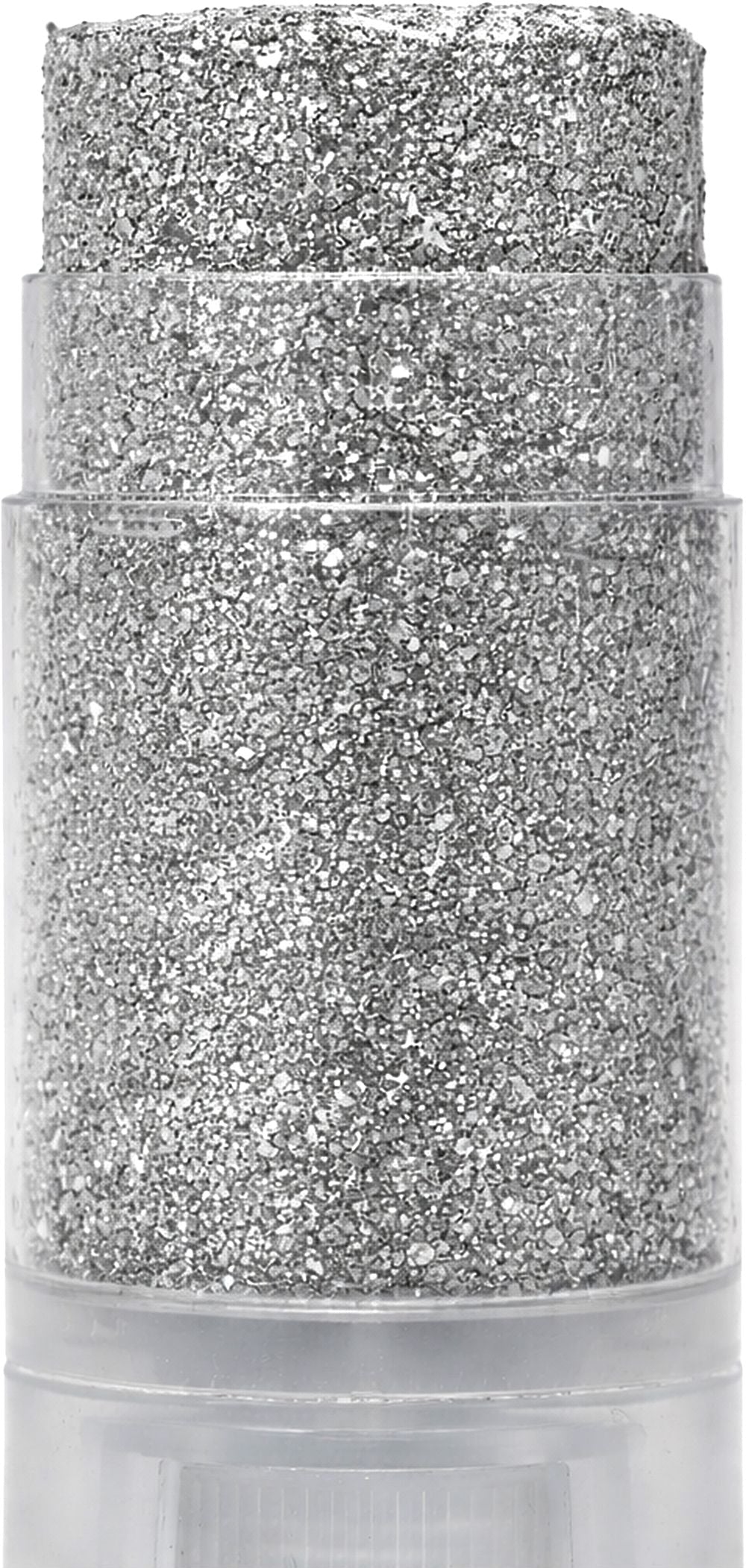 Silberfarbener Glitzer-Schminkstift