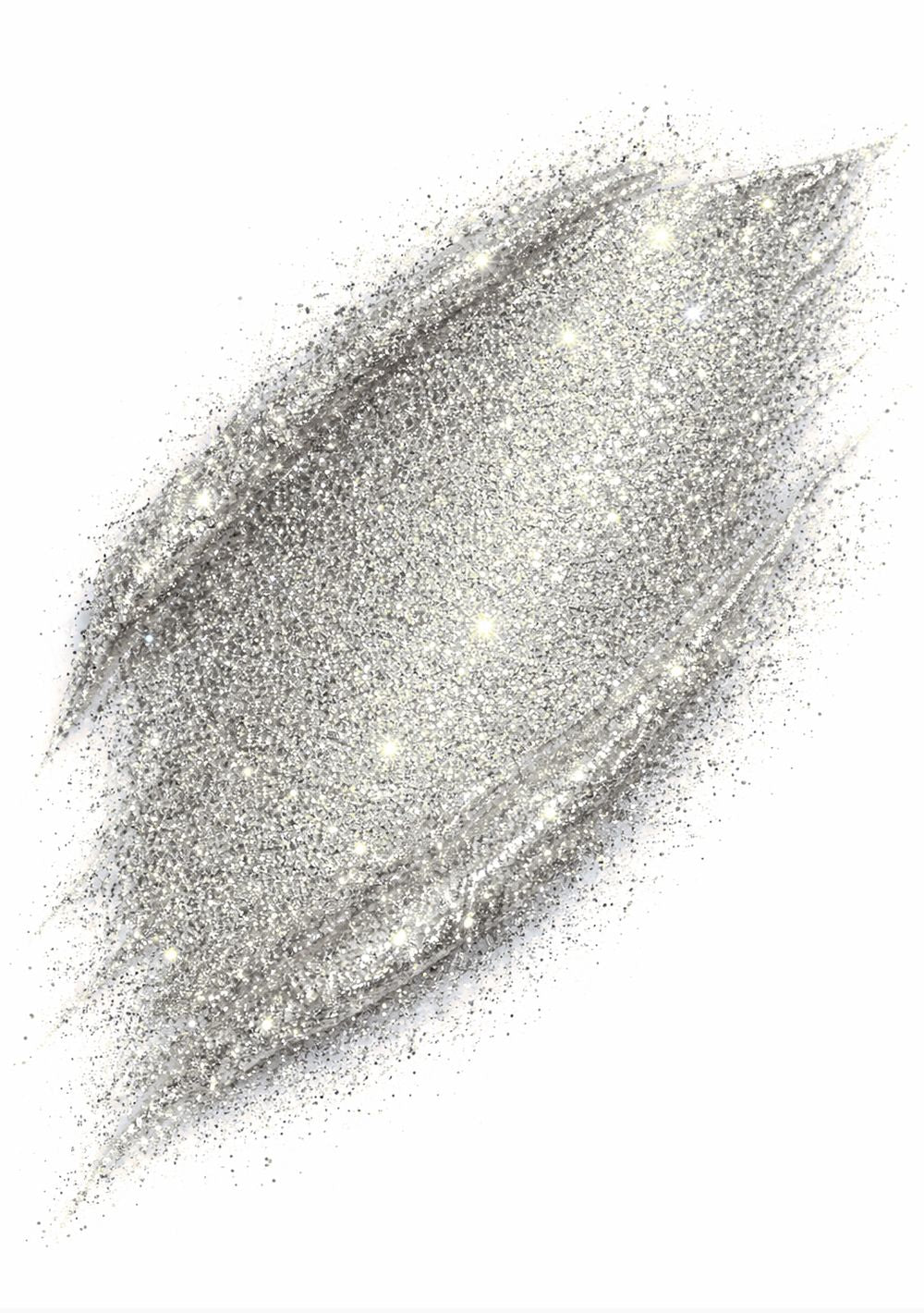 Silberfarbener Glitzer-Schminkstift