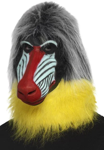 Máscara de Mono Babuino de Látex Máscaras y Caretas Smiffys