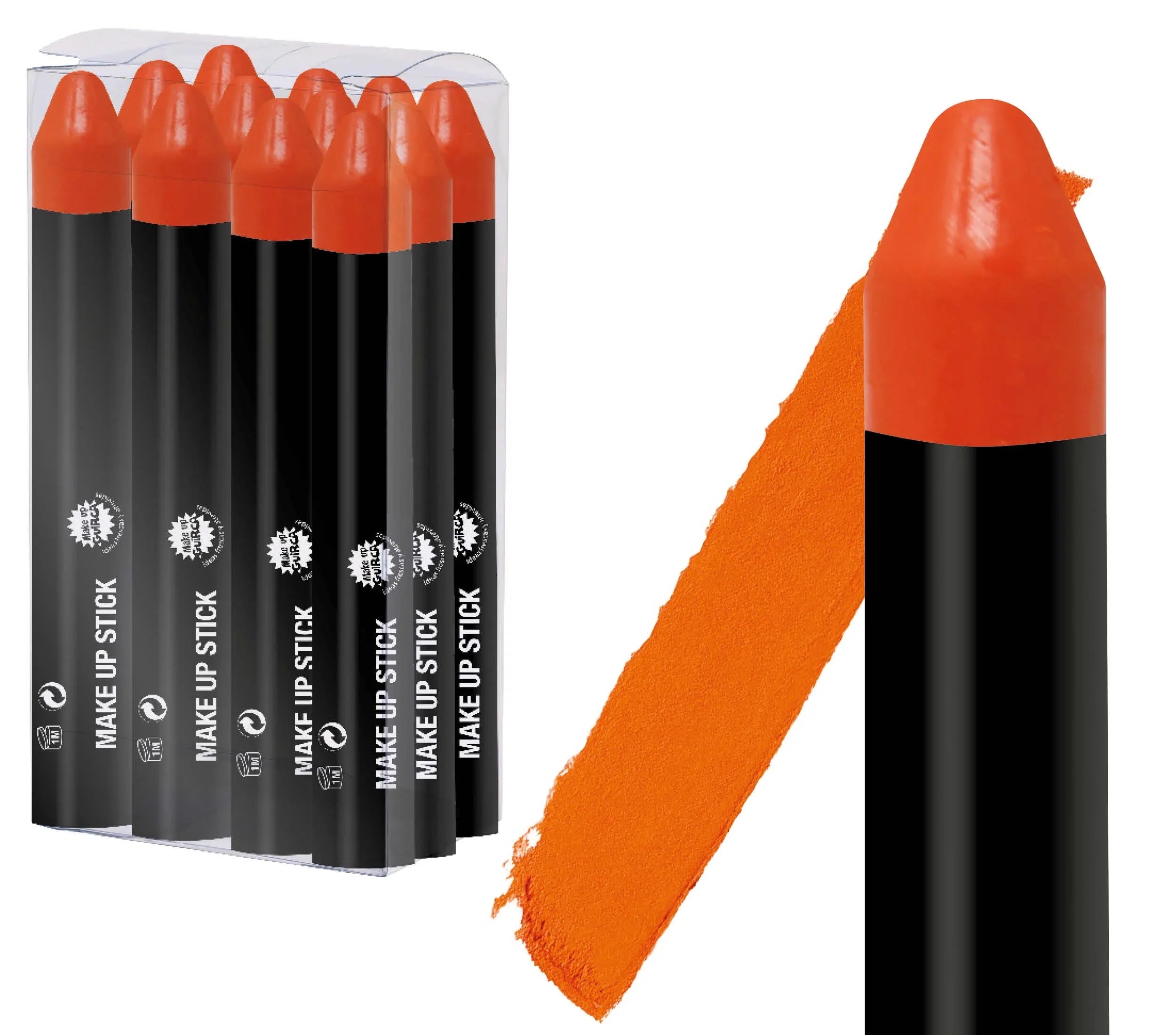 Pintura en Barra para Maquillaje en Colores Maquillajes y Pinturas Guirca Naranja