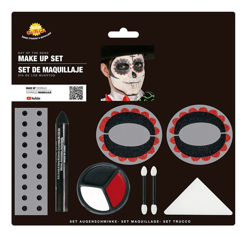 Maquillaje de Catrina Muerte Mexicana Maquillaje Halloween Guirca