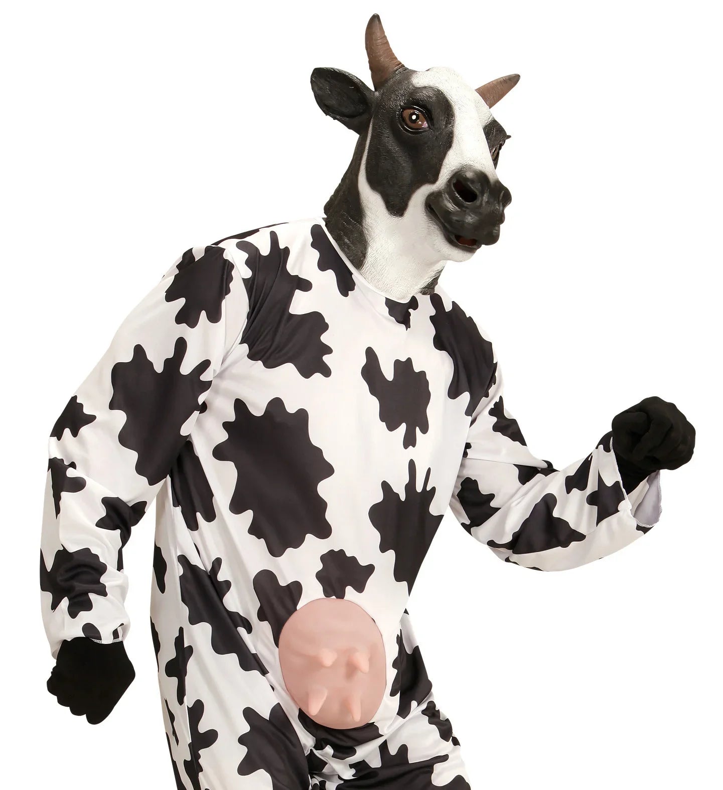 Máscara de Vaca Pinta de Látex Vaca y Toro Widmann