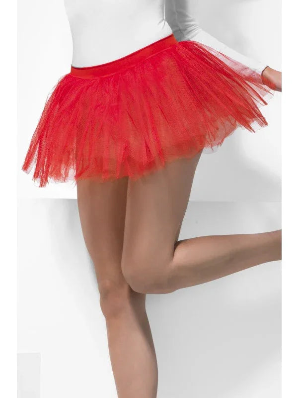 Tutú Rojo para Adulto Tutús Smiffys