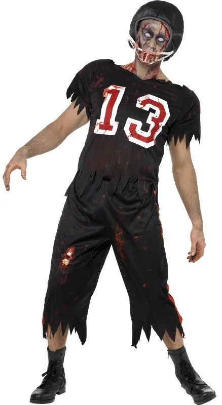 Disfraz de Jugador de Rugby Zombie para Adulto Zombies Smiffys