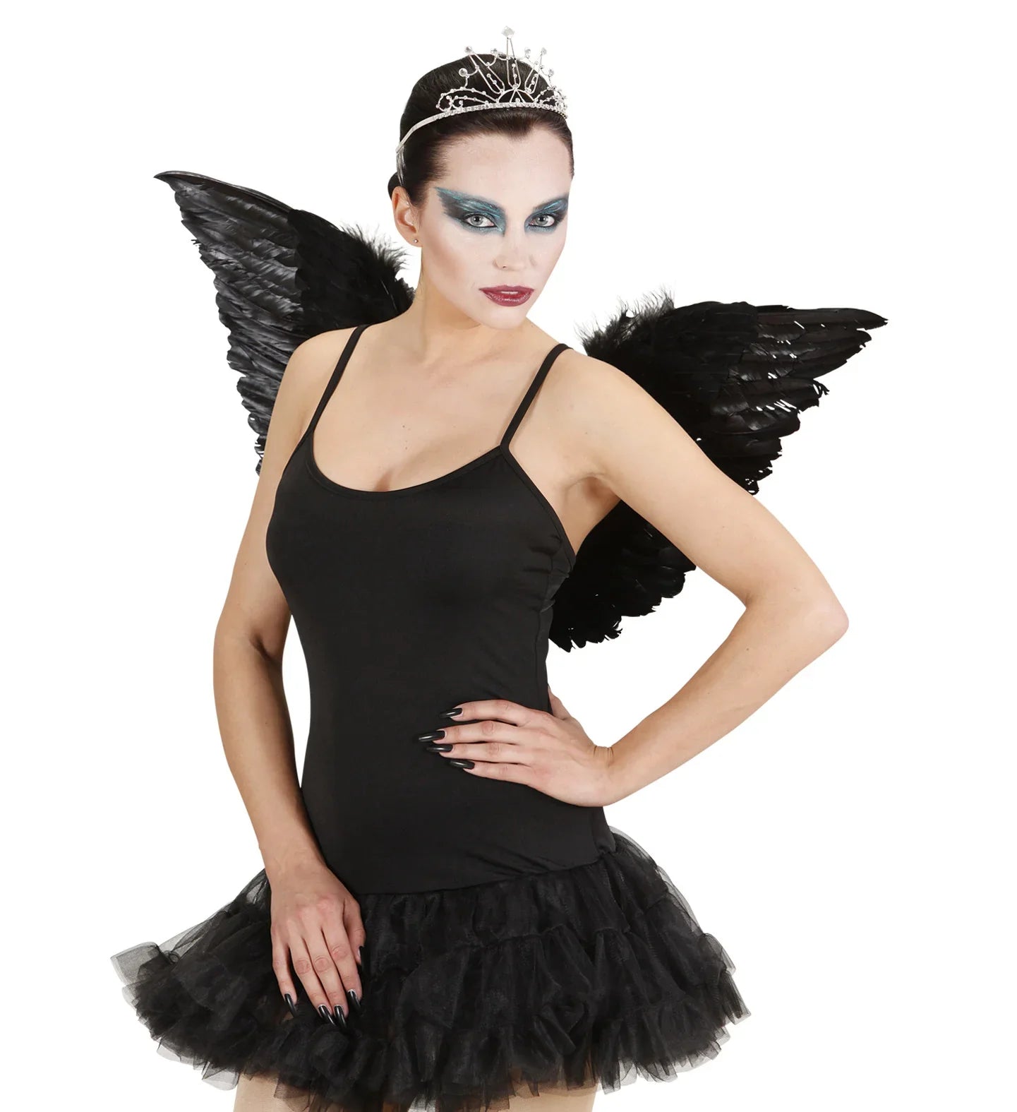 Disfraz de Bailarina Ballet Cisne Negro para Mujer Adultos Widmann