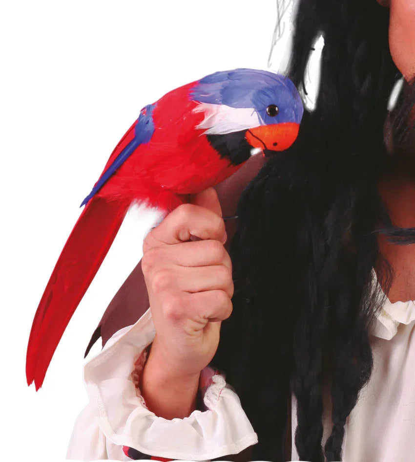 Loro con plumas en colores COMPLEMENTOS Guirca