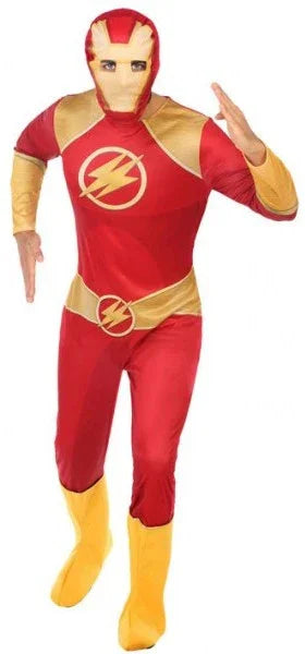 Disfraz de Iron Flash para Adulto Superhéroes Atosa