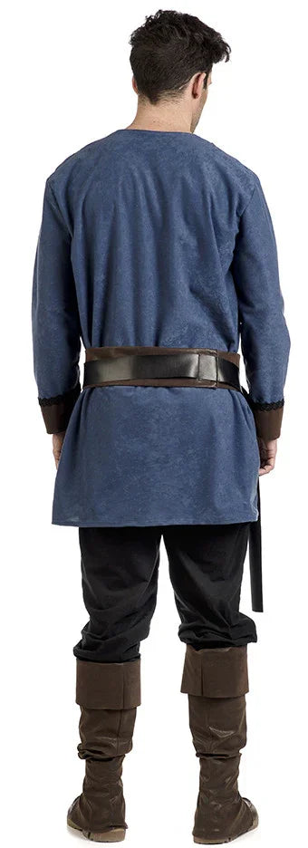 Disfraz de Conde Medieval Azul para Hombre Medieval Limit Sport