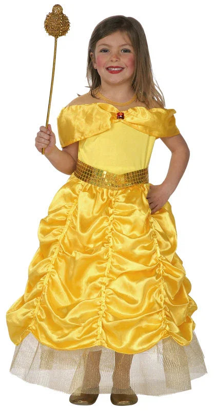 Disfraz de Princesa Bella para Niña La Bella y la Bestia El Rey del Carnaval