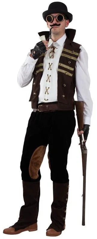 Disfraz de Steampunk Clásico para Hombre Steampunk Fycar Complementos