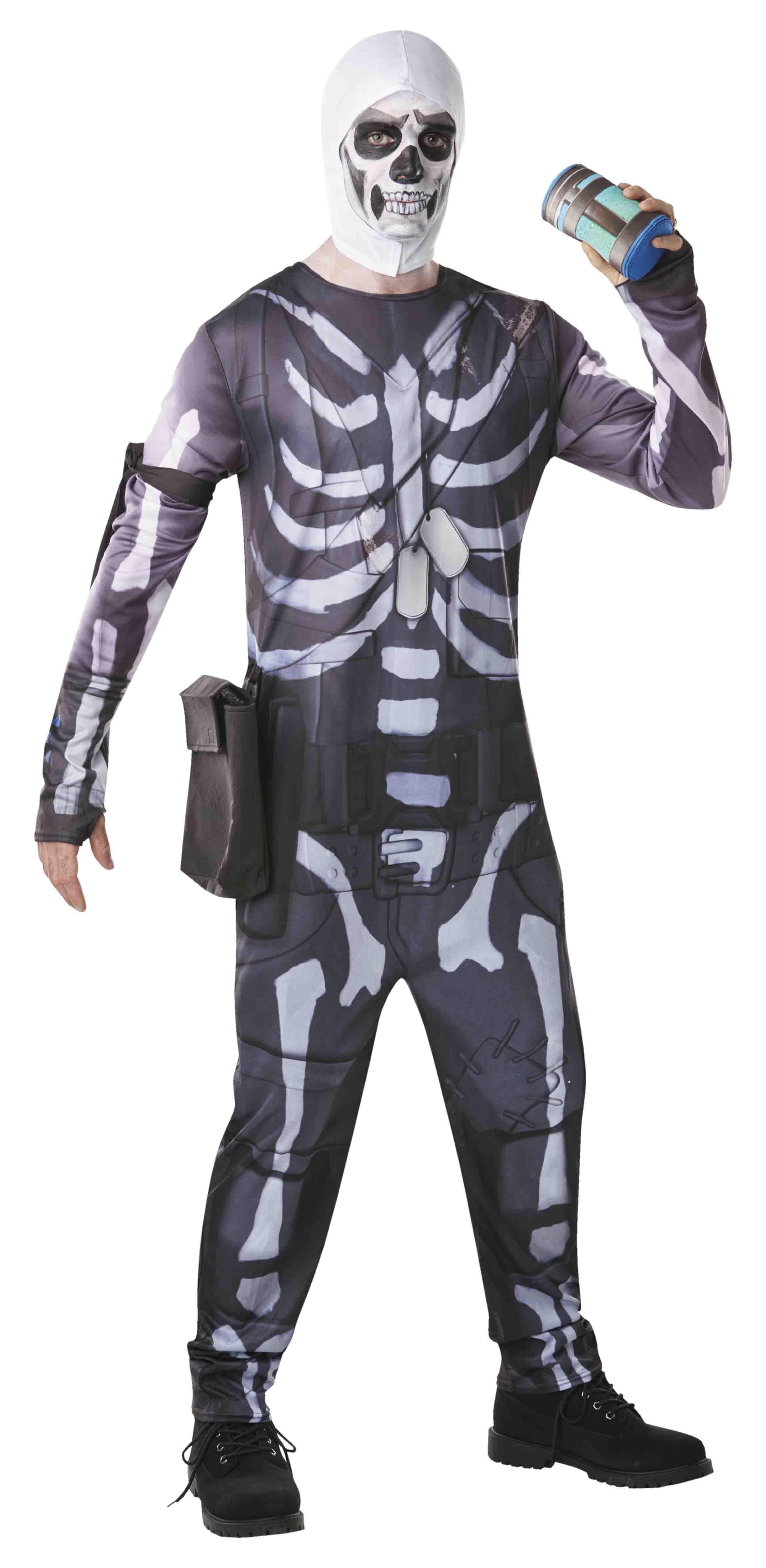 Disfraz de Fortnite Skull Trooper para Adulto Fortnite Rubies