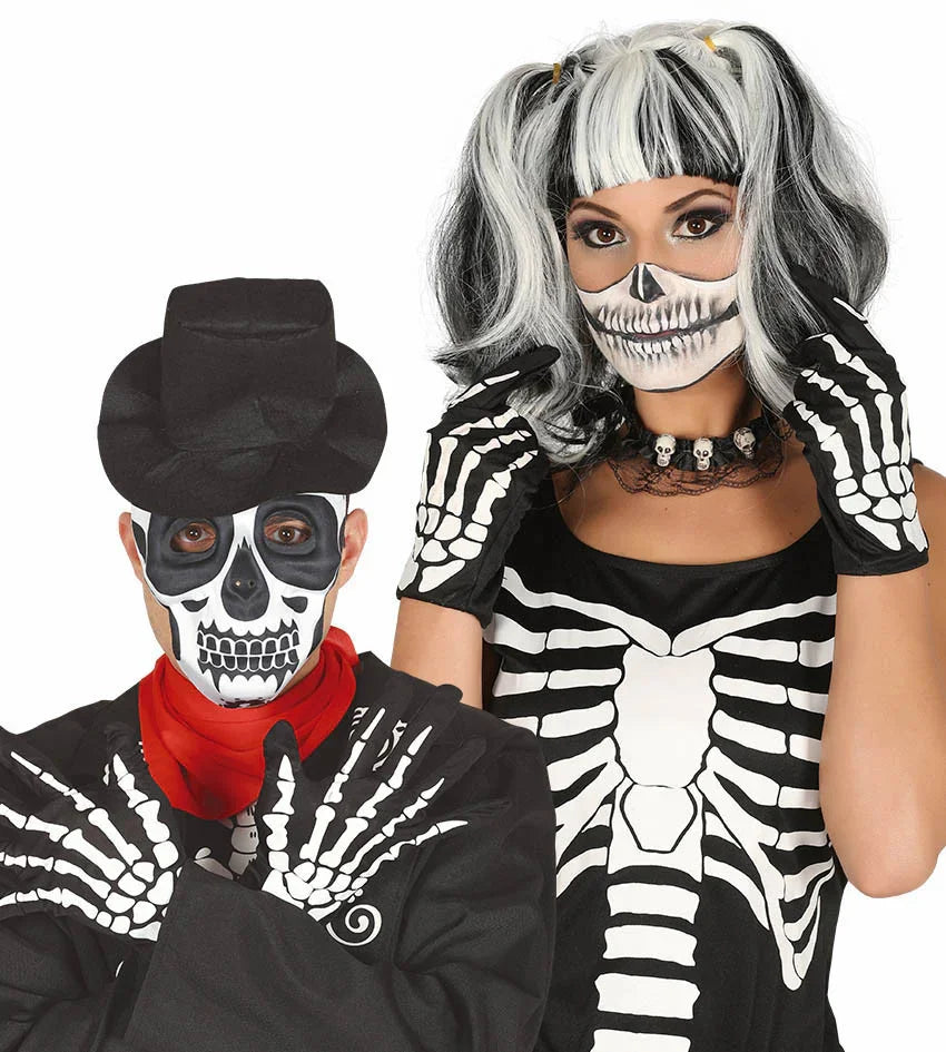 Guantes de Esqueleto para Adulto Guantes Guirca