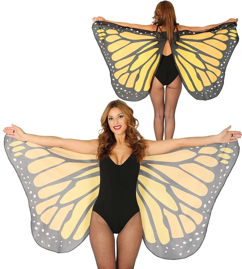 Alas de Mariposa Naranjas Alas Guirca