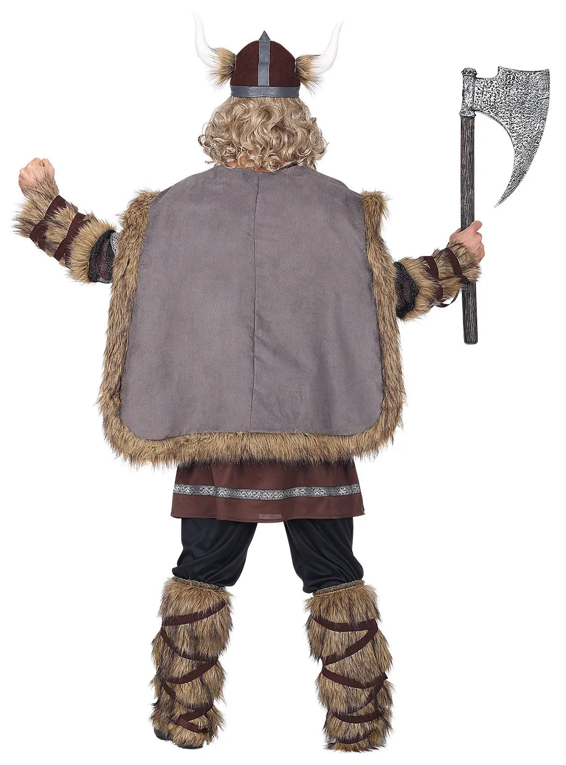 Disfraz de Guerrero Vikingo Premium para Hombre Vikingos Widmann