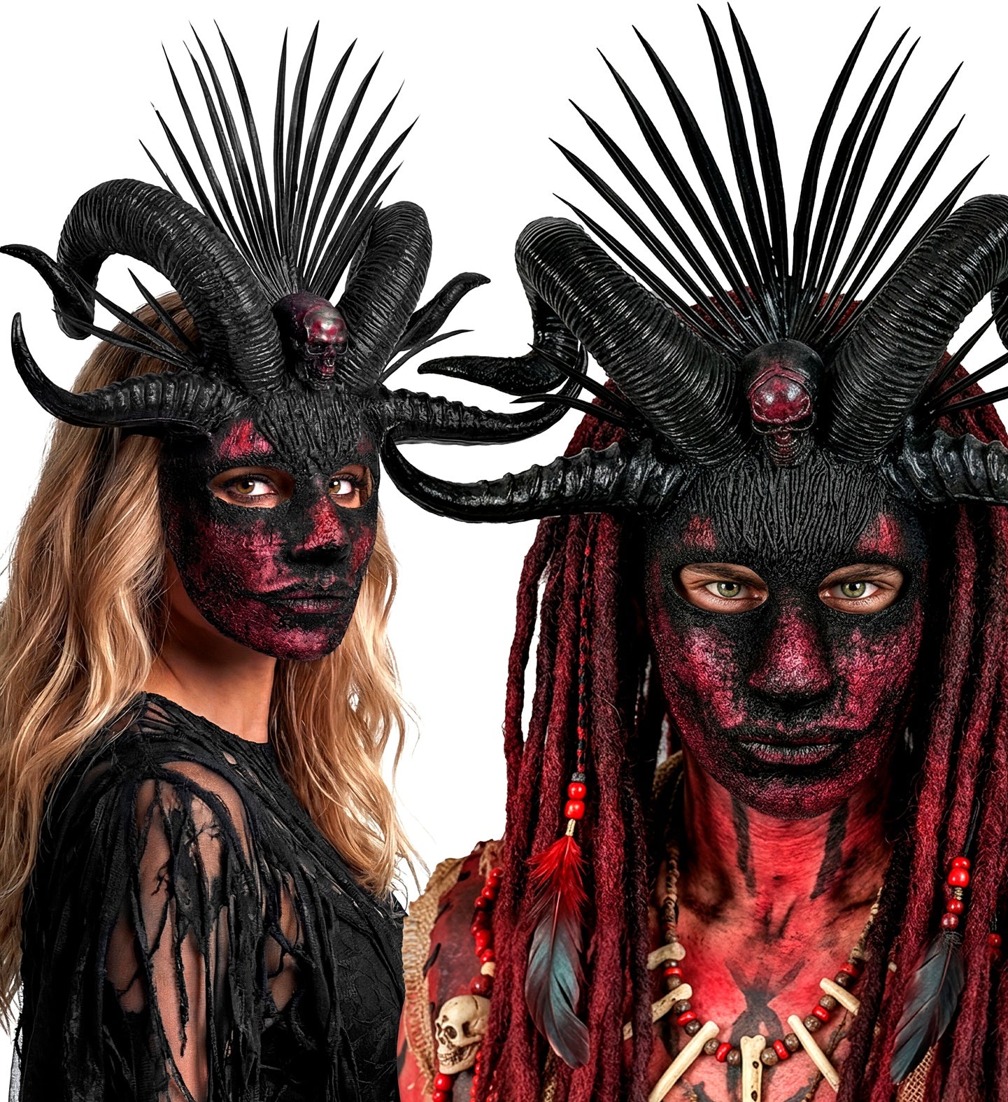Voodoo-Priester-Maske