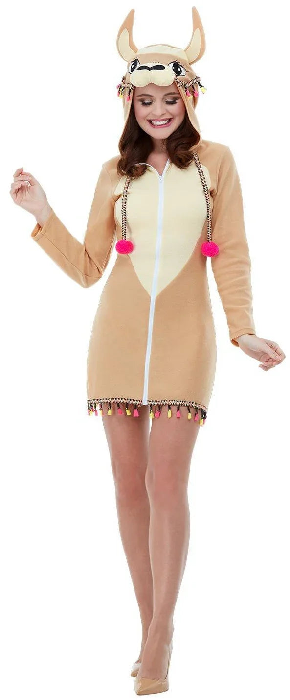 Disfraz de Llama para Mujer Animales Smiffys
