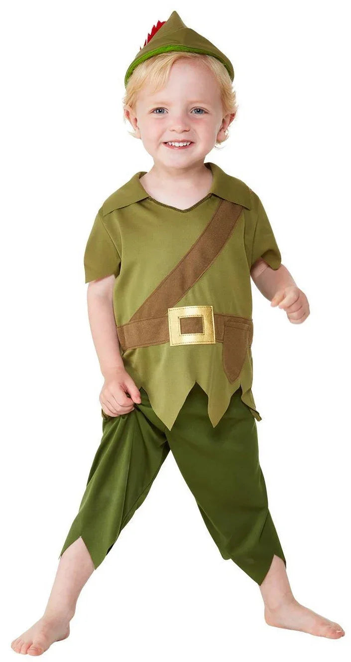 Disfraz de Robin Hood para Bebé Robin Hood y Arqueros Smiffys