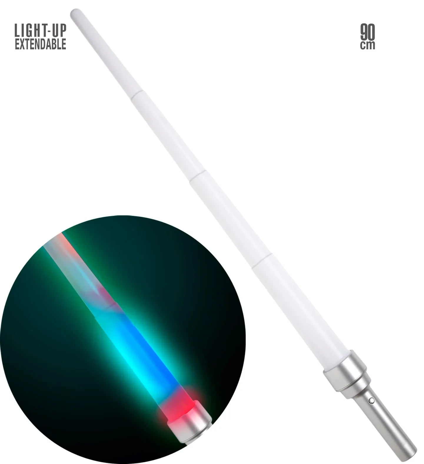 Sable Láser Extensible con Luz Jedi Widmann