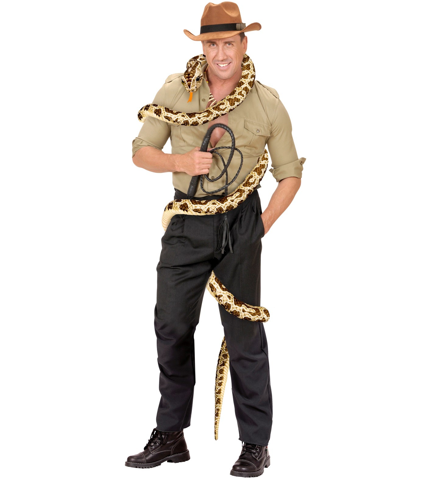 200 cm langer Plüsch-Python