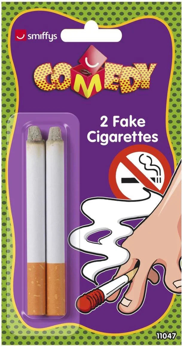 Pack de Dos Cigarrillos de Broma Complementos Charlestón y Gangster Smiffys