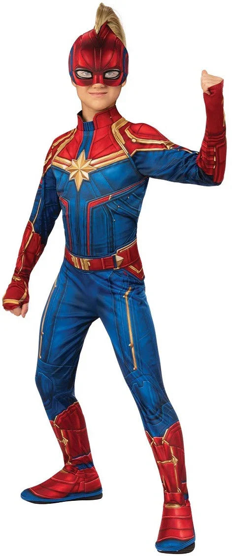 Disfraz de Capitana Marvel para Niña Marvel Rubies