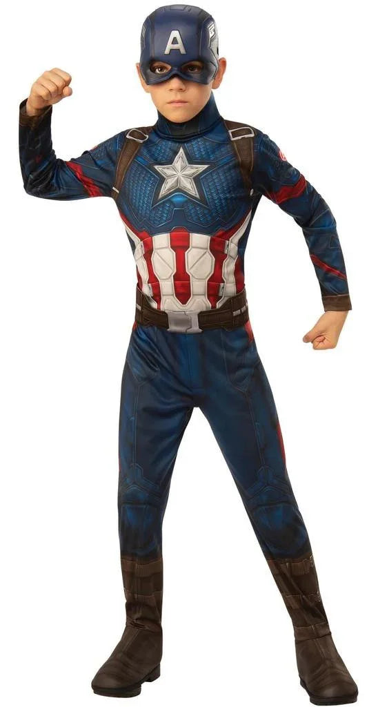 Disfraz de Capitán América Endgame Infantil Superhéroes Infantiles Rubies