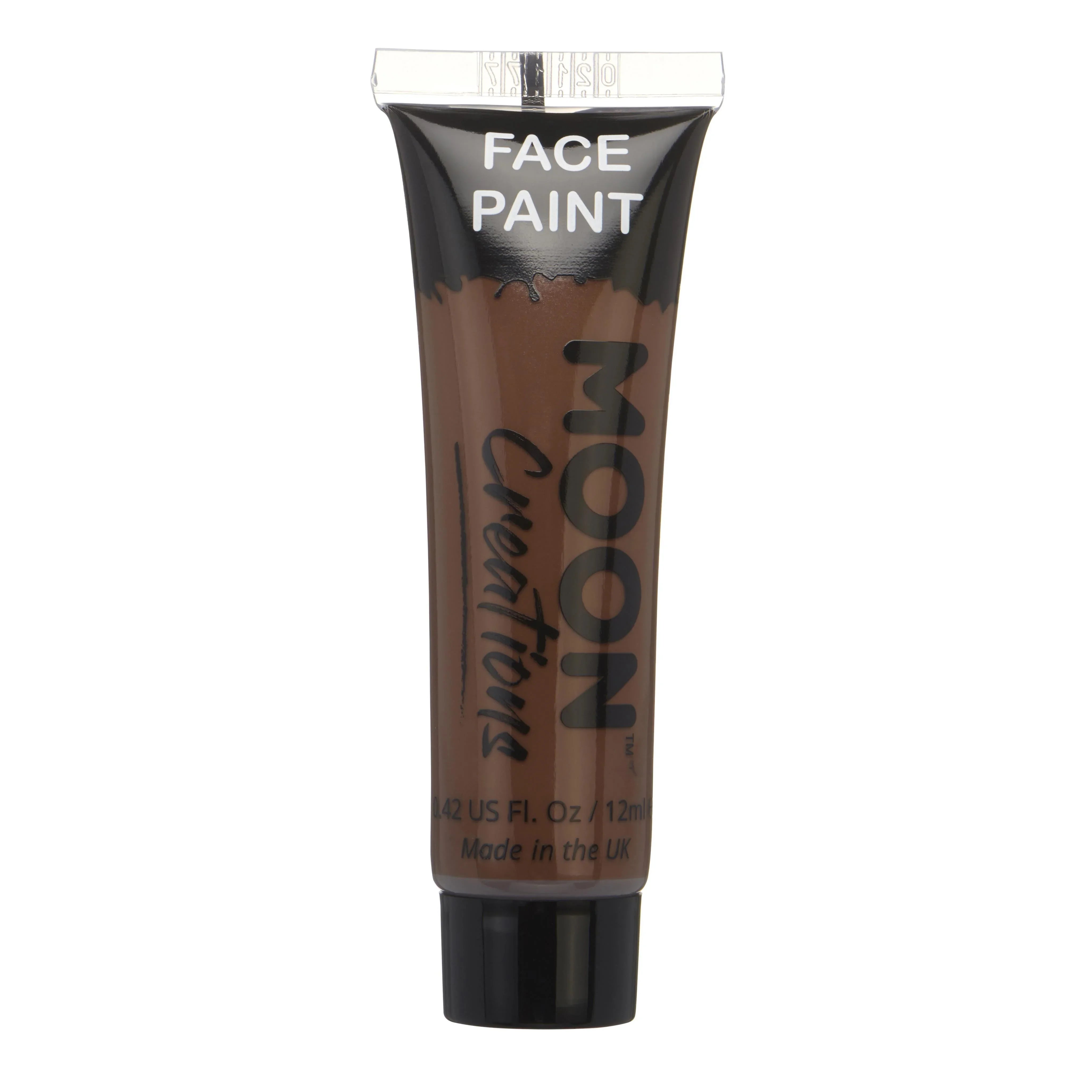 Pintura en Crema para Cara y Cuerpo en Colores Maquillaje en Crema Smiffys Marrón