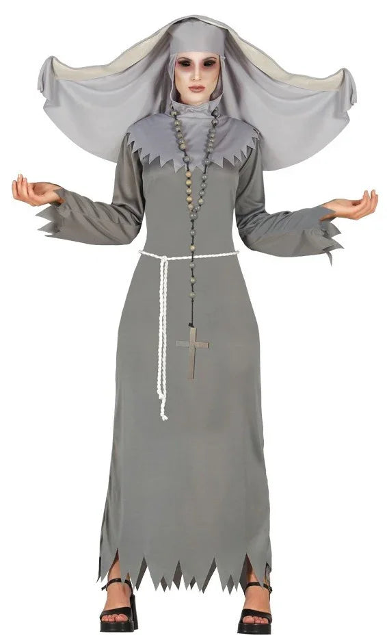 Disfraz de Monja Diabólica para Mujer Monjas Guirca