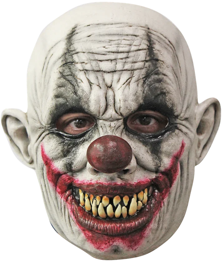 Máscara de Payaso Siniestro para Adulto Máscaras de Payaso Asesino Ghoulish