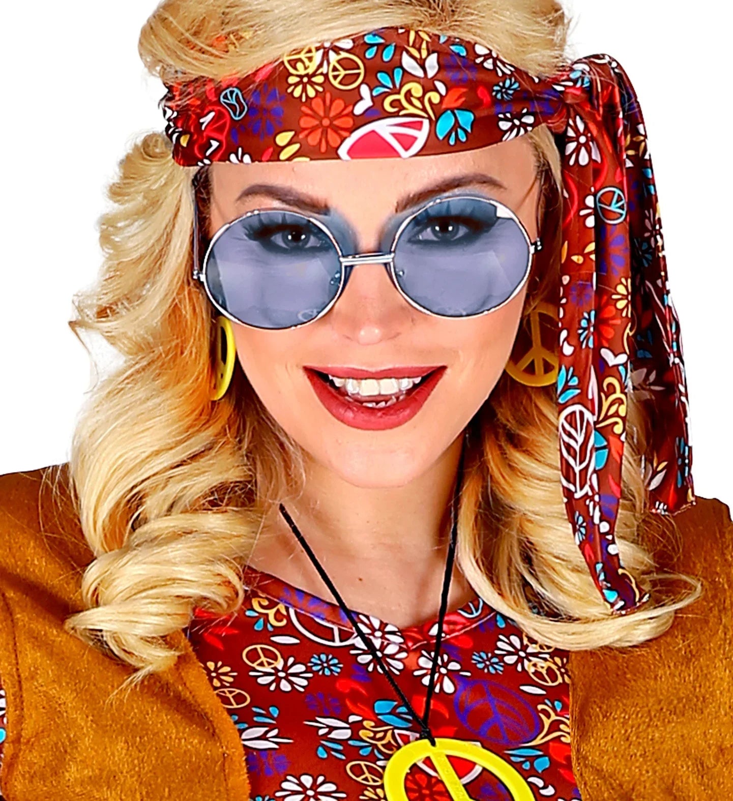 Gafas Hippies Azules Estilo Años 70 Gafas Hippies Redondas Widmann