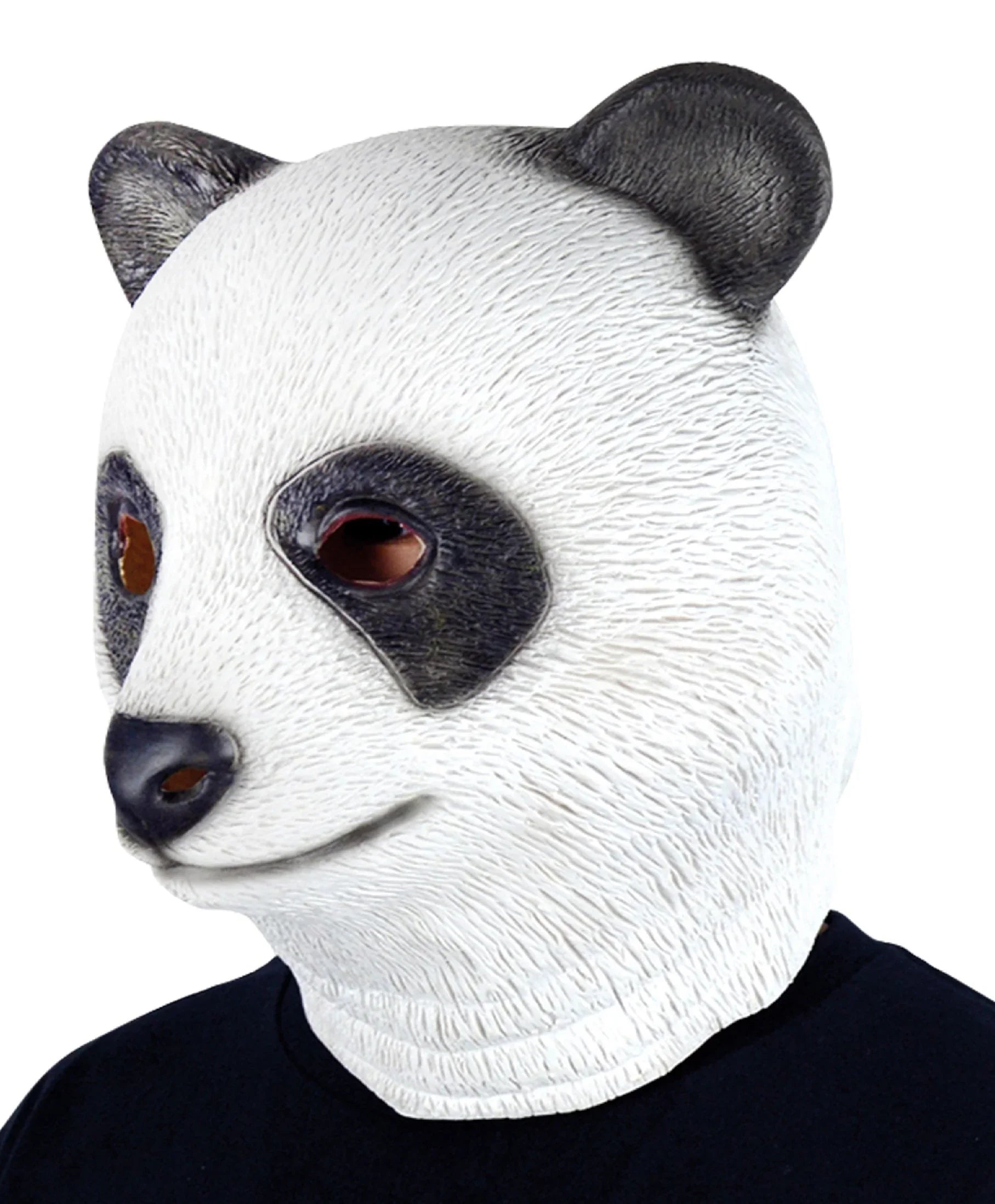 Máscara de Oso Panda de Látex Oso Panda EuroCarnavales