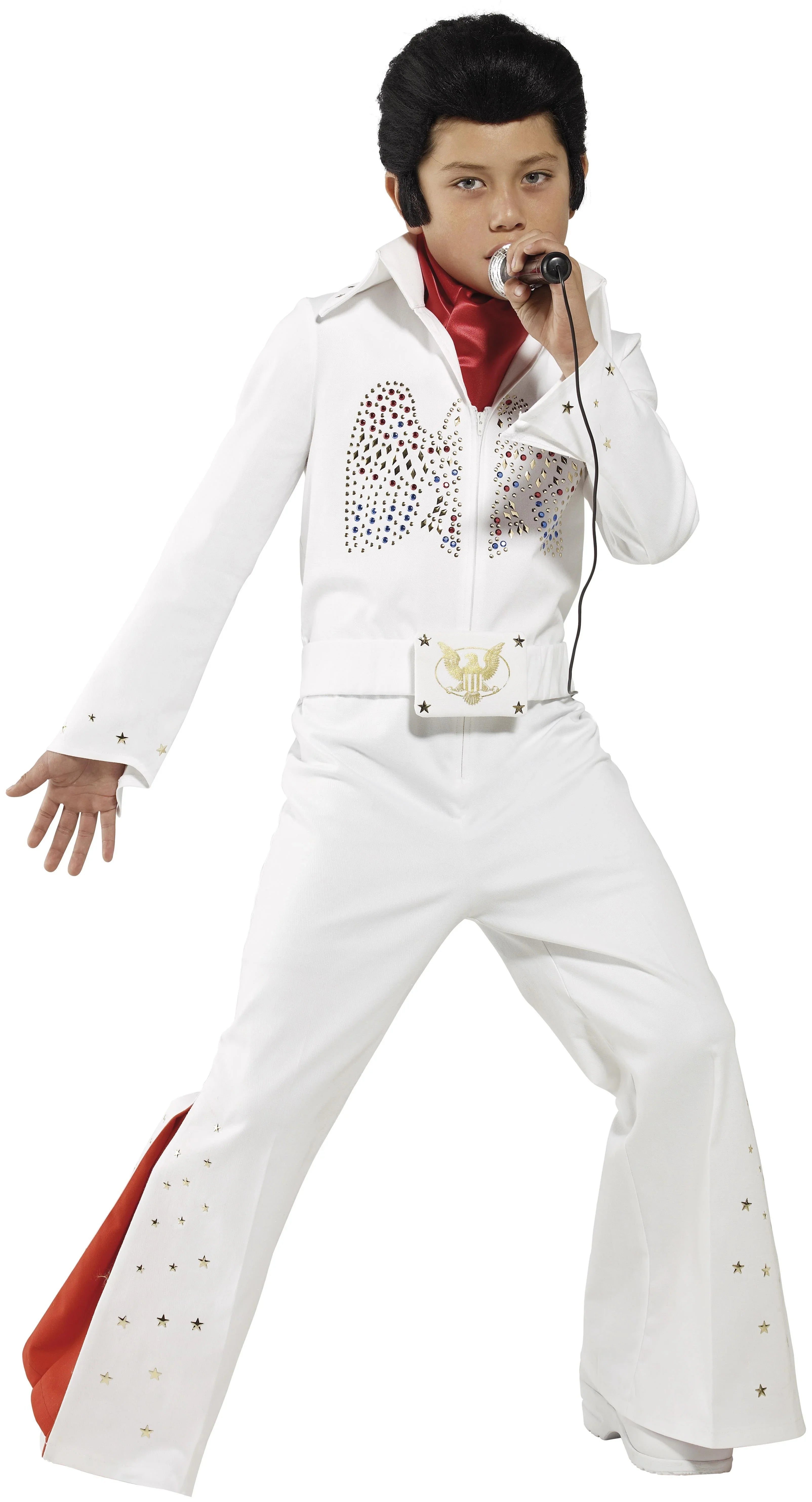 Disfraz de Elvis Presley Rey del Rock para Niño Elvis Smiffys