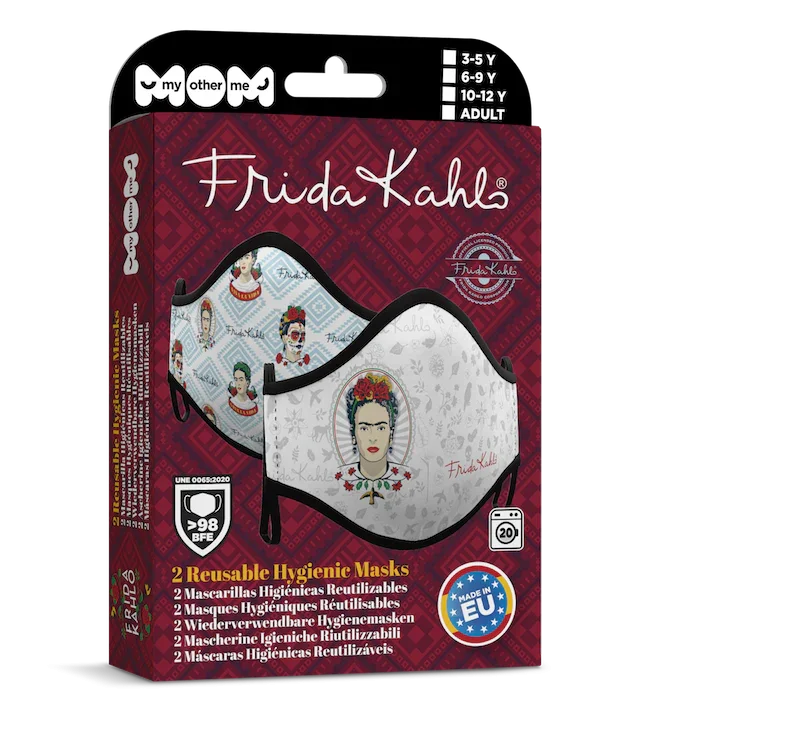 Mascarilla de Frida Kahlo Infantil Frida Kahlo Viving