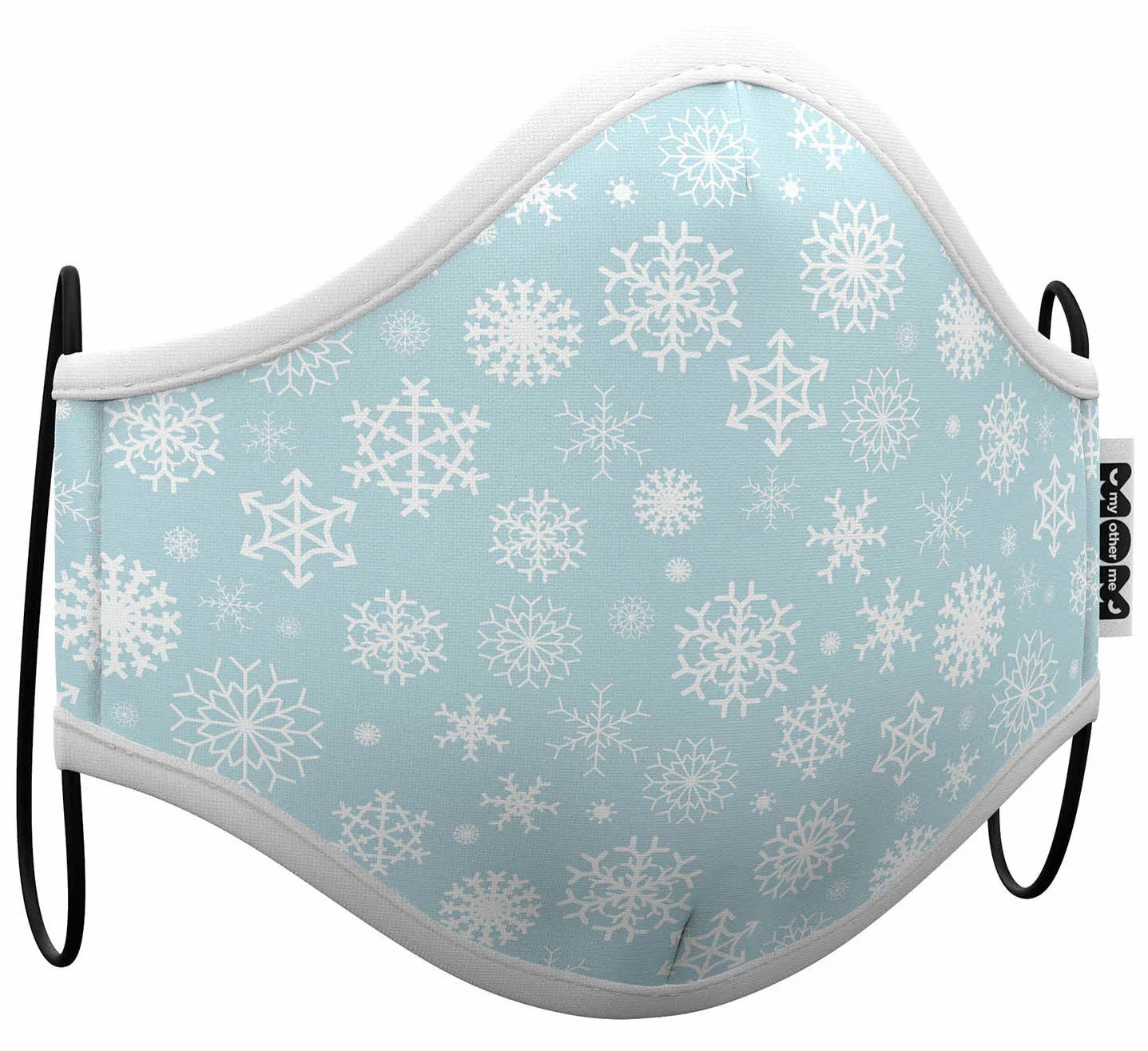Mascarilla Copo de Nieve Frozen Infantil Mascarillas Navideñas Viving