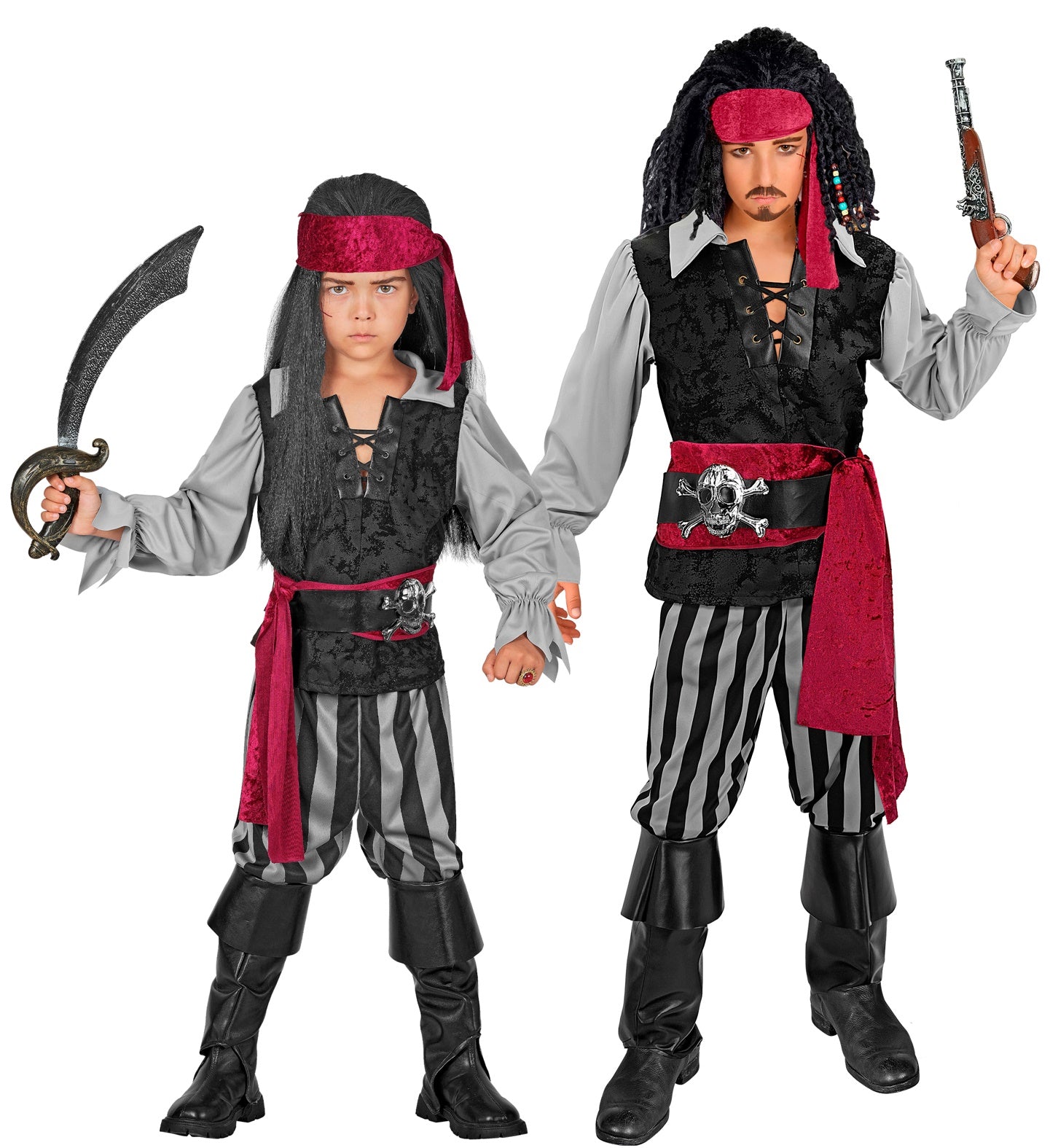 Disfraz de Capitán Pirata Oscuro para Niño