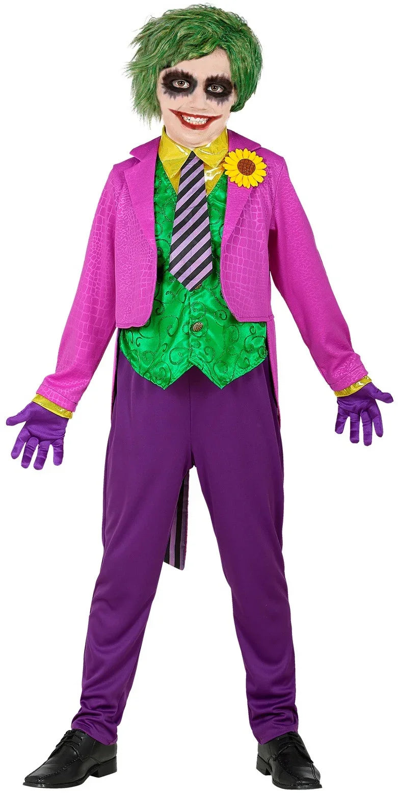 Disfraz de Joker Loco para Niño Joker Widmann